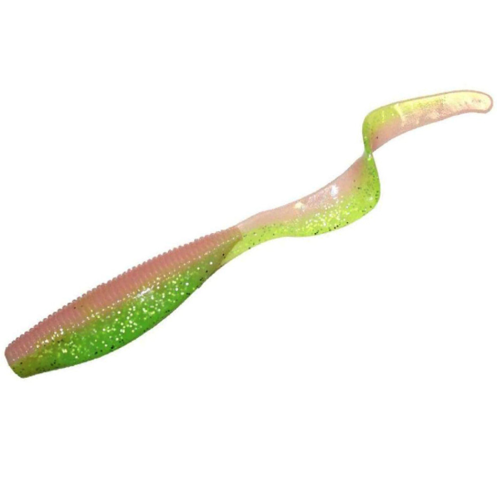 Плаваючий силікон ZMAN Scented Curly Tailz 4" 5pc #Electric Chicken