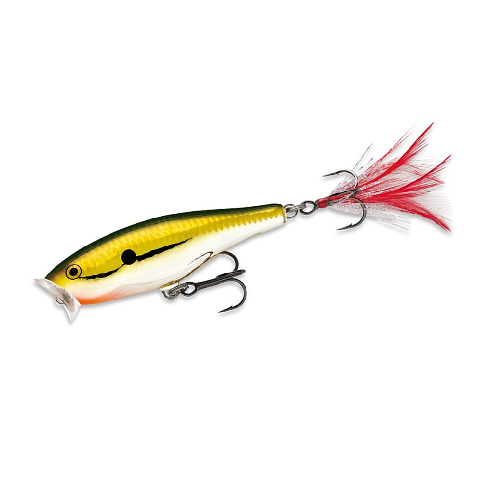 Попер Rapala Skitter Pop Surface Popper 90mm 14g #LF