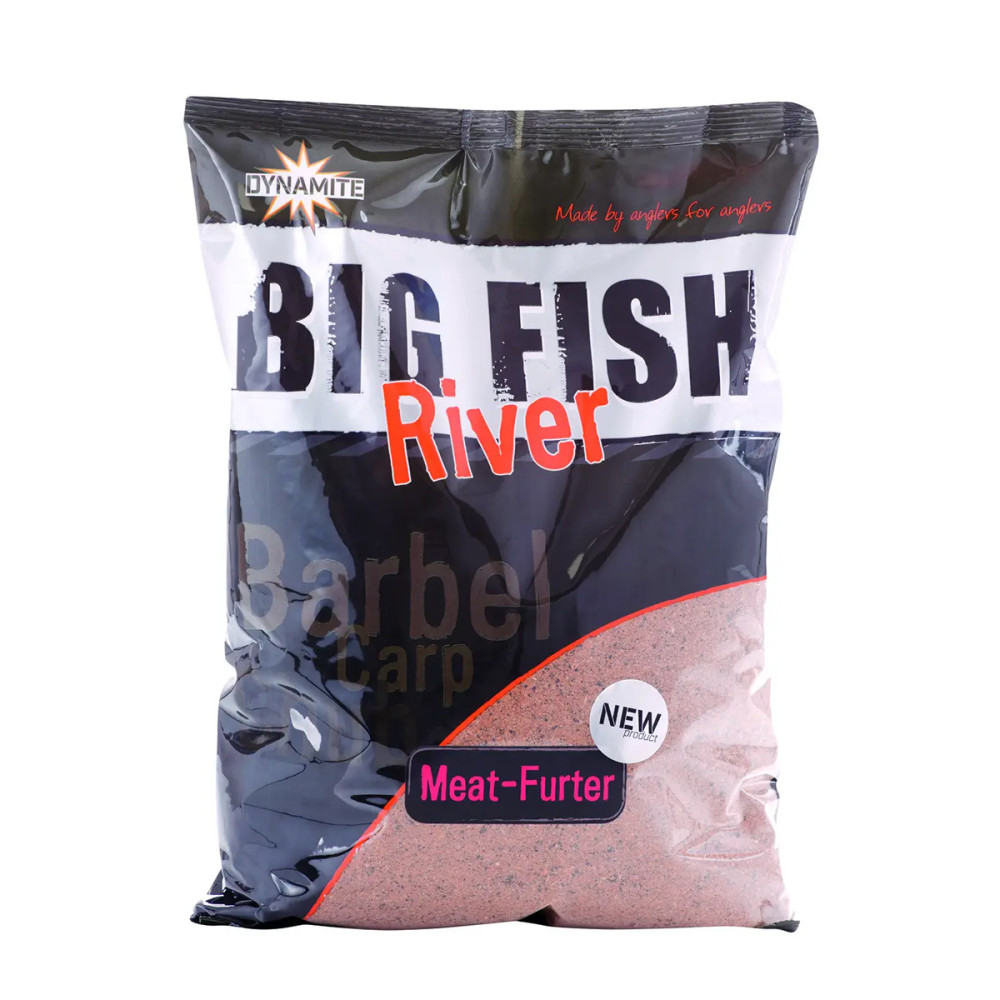 Прикормка Dynamite Baits Big Fish River Groundbait Meat-Furter 1.8g
