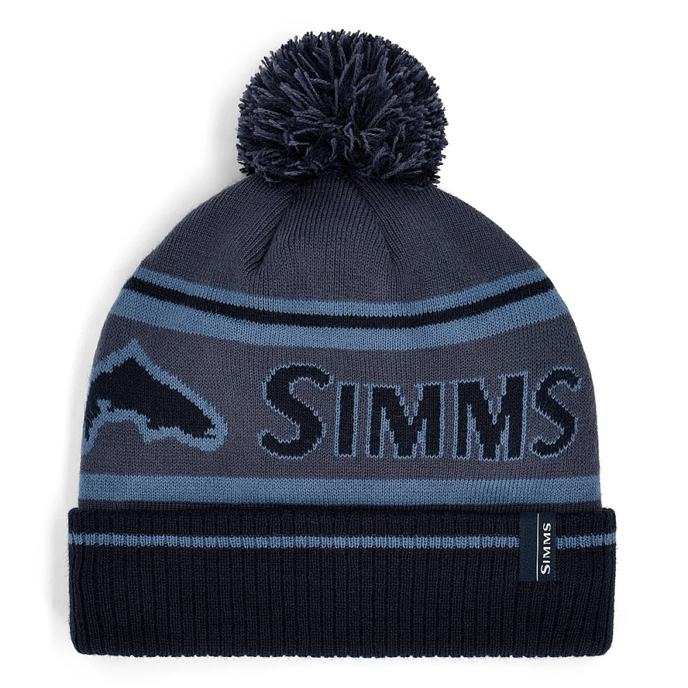 Шапка Simms Tip-Up Pom Beanie Huckleberry
