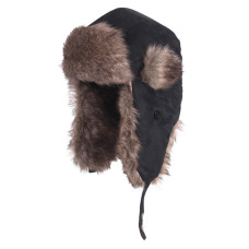 Шапка зимняя Fladen Fur Cap Black M