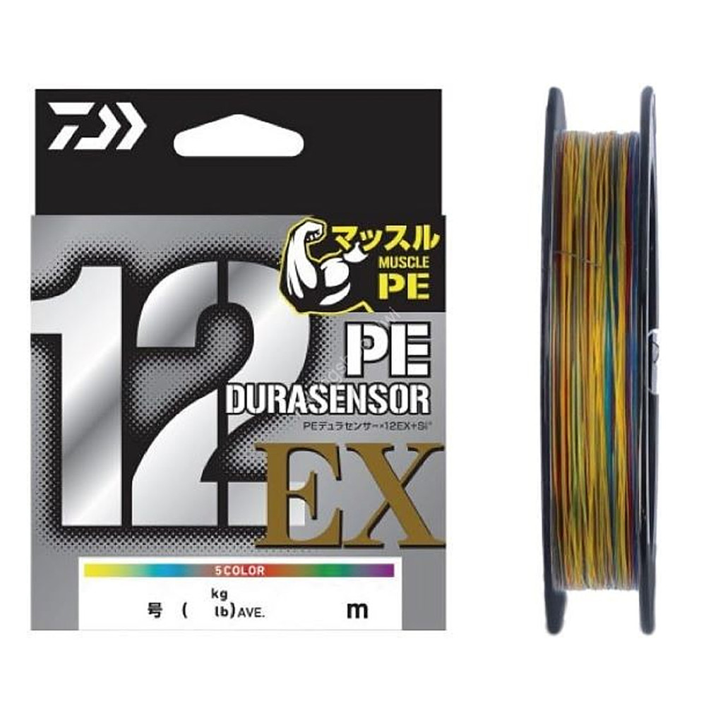 Шнур Daiwa UVF PE Dura Sensor 12EX+SI3 400m 5C 25kg 0.26mm #3.0