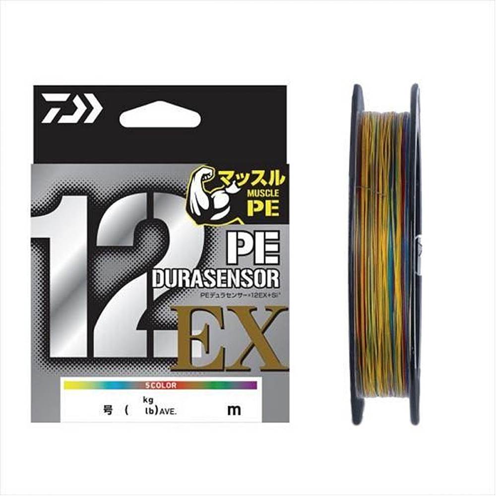 Шнур Daiwa UVF PE Dura Sensor 12EX+Si3 5C 100m 40kg 0.370mm #5.0