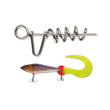 Штопор Daiwa Prorex Soft Tail Connectors L 5mm 4cm 10pcs
