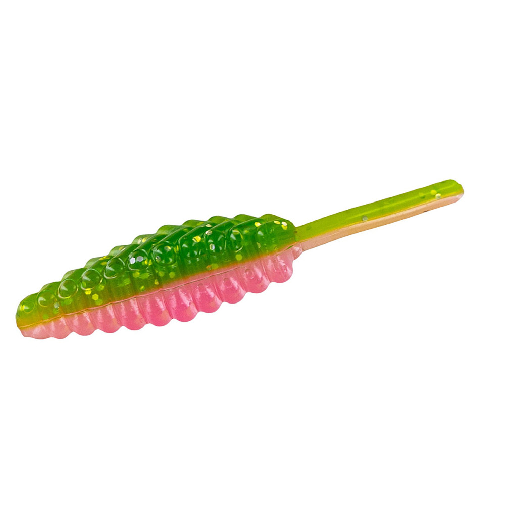 Силікон Big Bite Baits Panfish Minnow 1.5" 10pc #Junebug Chart Lam