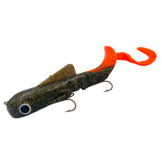 Силікон Musky Innovations Magnum Bull Dawg 12`` #Glitter Oil/Orange