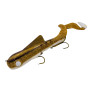 Силікон Musky Innovations Regular Bull Dawg 9" #UV Reflex Silver Cisco