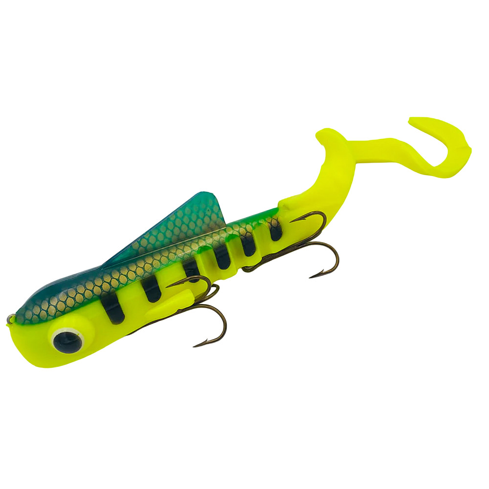 Силікон Musky Innovations Regular Bull Dawg 9" #UV Reflex Silver Cisco