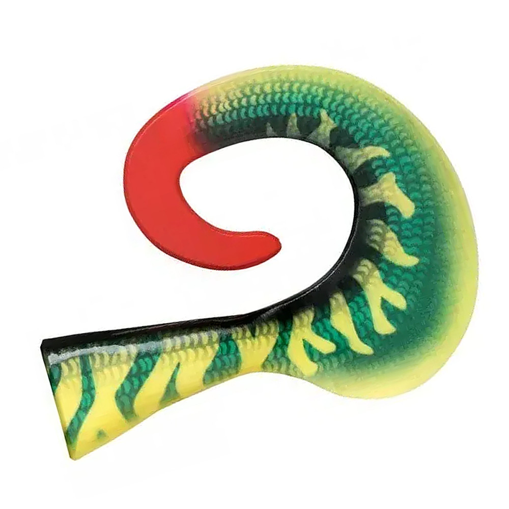 Знімний силіконовий хвіст Rapala X-Rap Otus Curly Tail 120mm 29g 2pcs #ARB