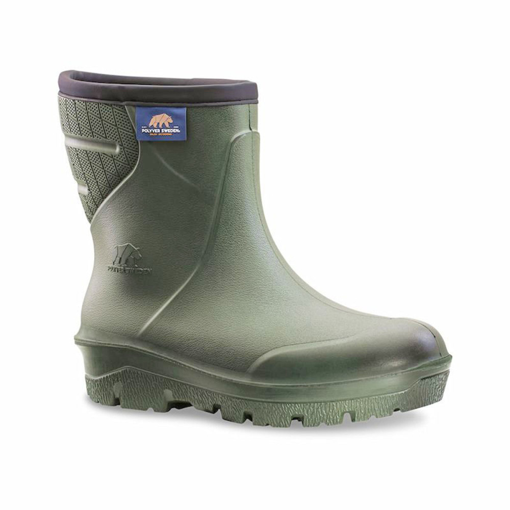 Чоботи Polyver Classic Winter Low made in Sweden зеленые 45
