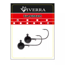 Джигголівка вольфрам Viverra 10,6g #1/0 Black
