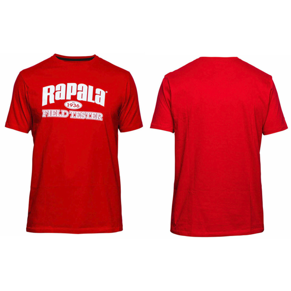 Футболка Rapala Field Tester Червона L