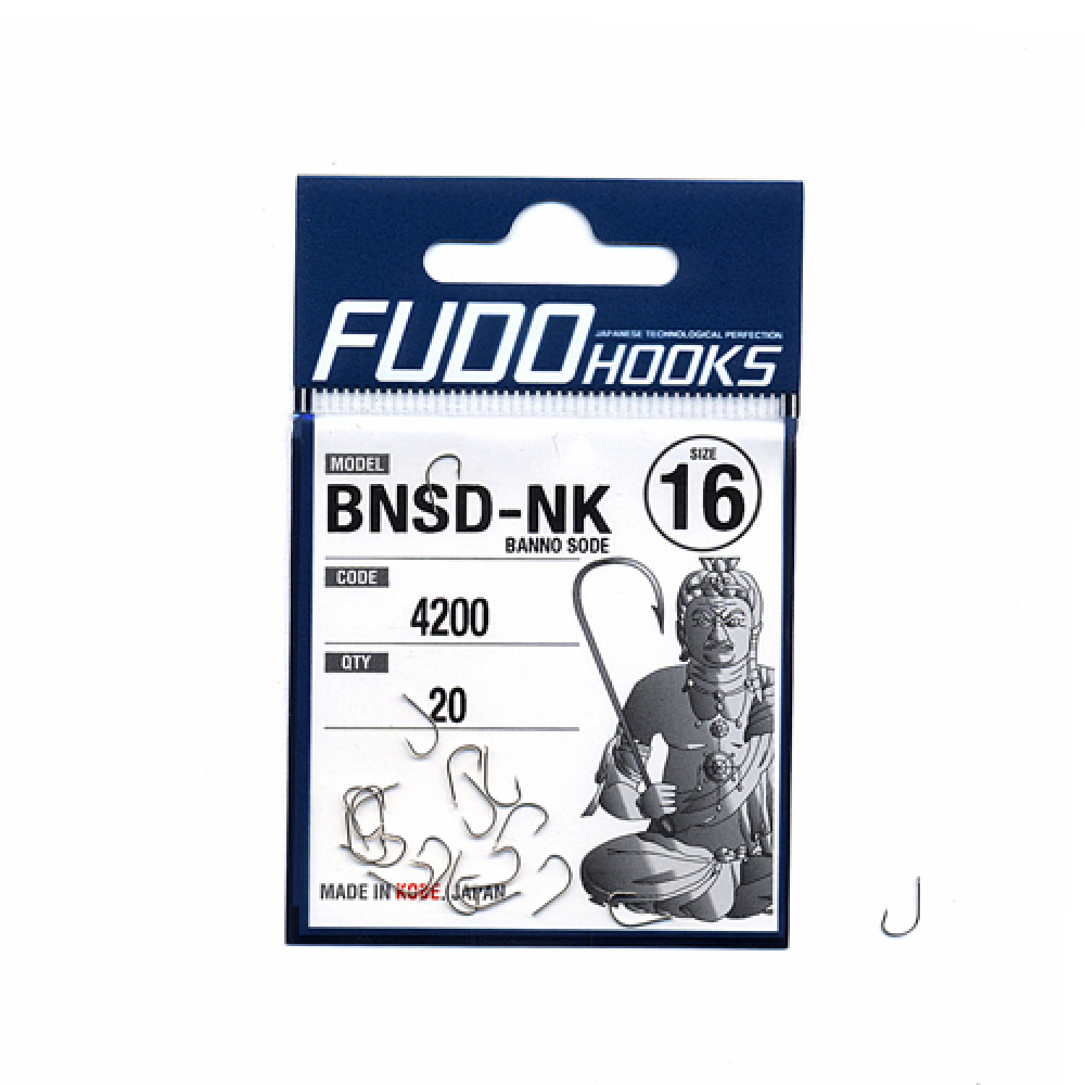 Гачки Fudo Banno Sode Nickel 10