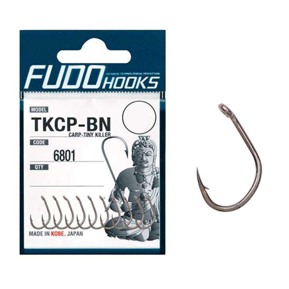 Гачки Fudo Carp Tiny Killer Black 10