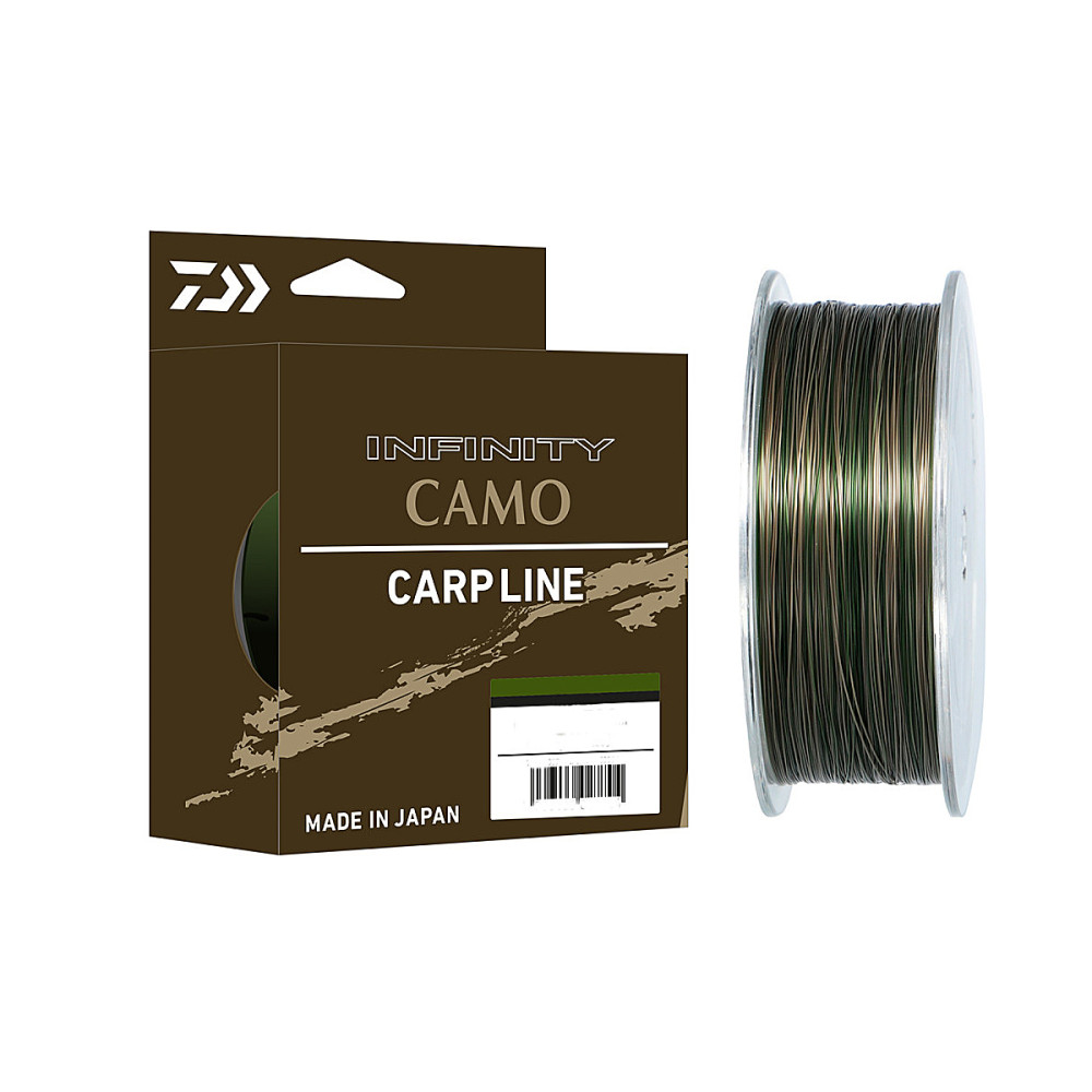 Жилка Daiwa Infinity Camo 1200m Green Camo 6.9kg 0.30mm