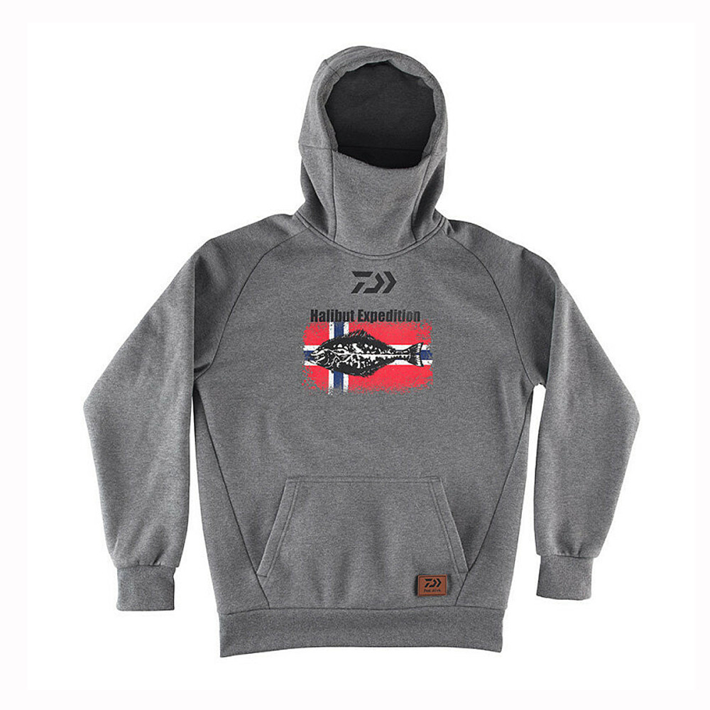 Худі Daiwa D-Vec Hoodie Halibut Expedition Grey XL