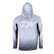 Худі Daiwa Sun Protection Hoodie Gray XXL