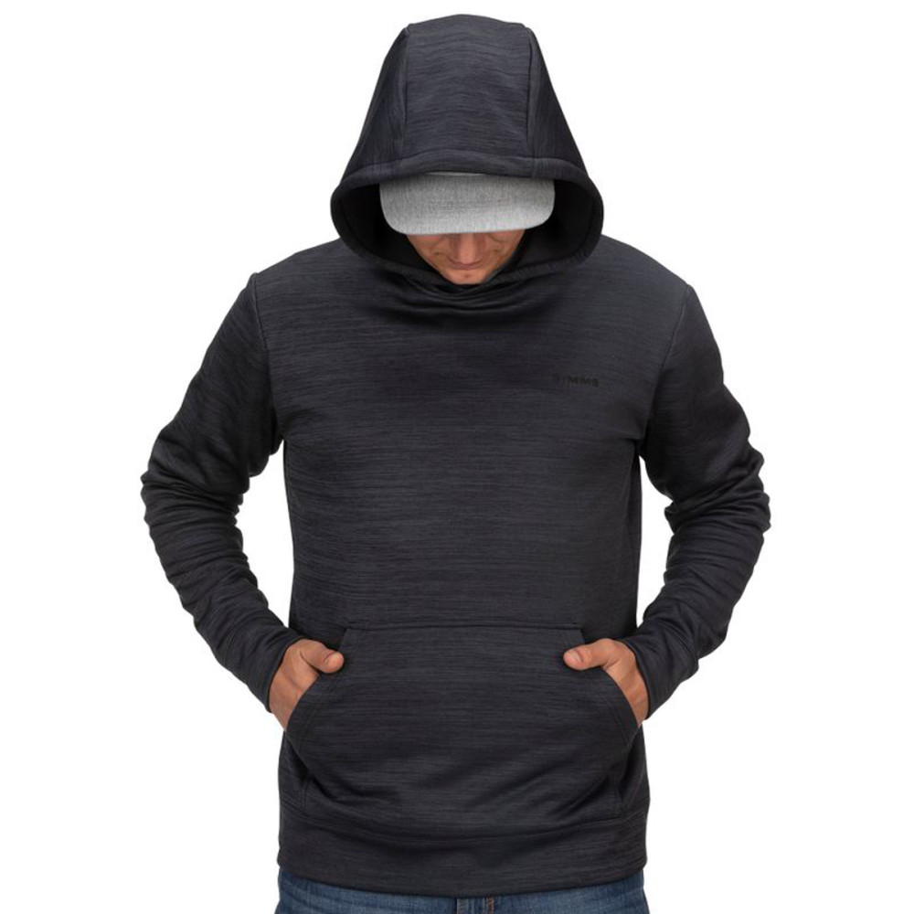 Худі Simms Challenger Hoody Black Heather XXL
