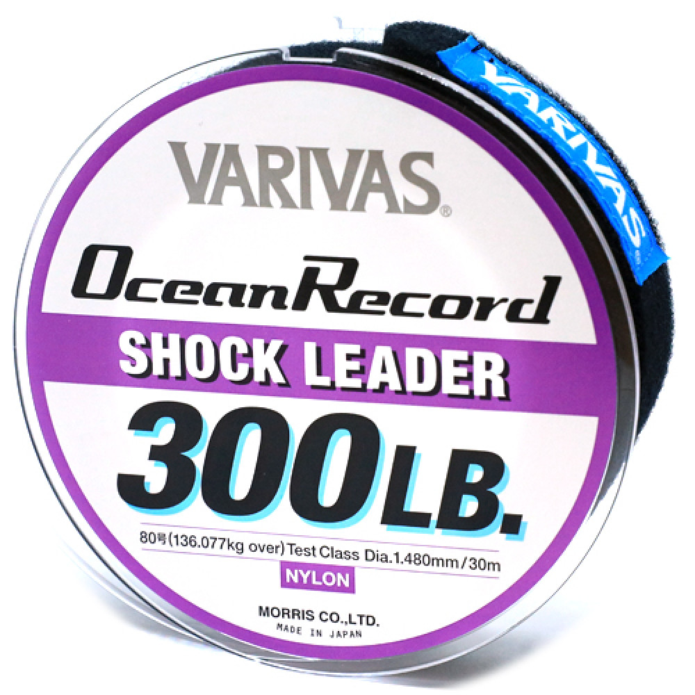 Моношоклідер Varivas Ocean Record Shock Leader 0.81mm 100lb 45.36kg 50m