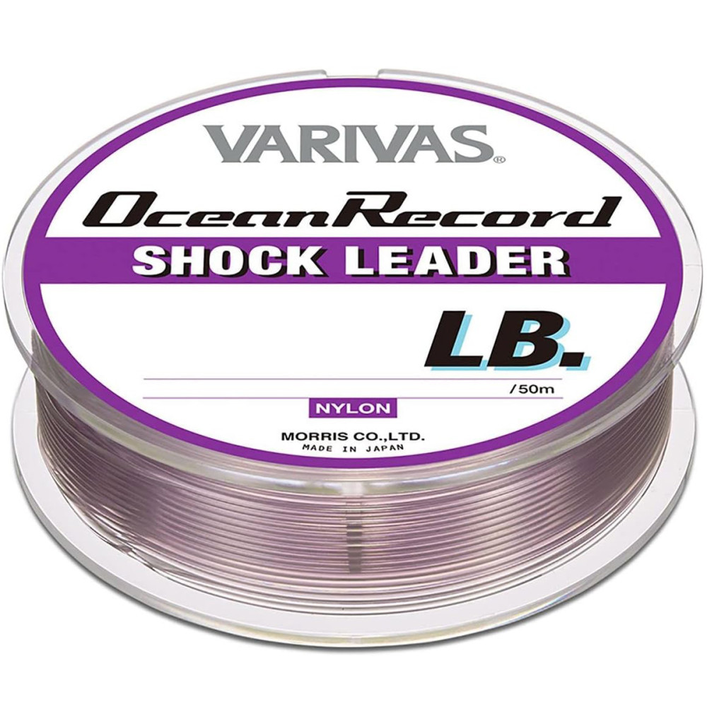 Моношоклідер Varivas Ocean Record Shock Leader 50m 68kg 1.05mm
