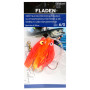 Морський монтаж Fladen Mini Octopus green, orange, pink, hook s