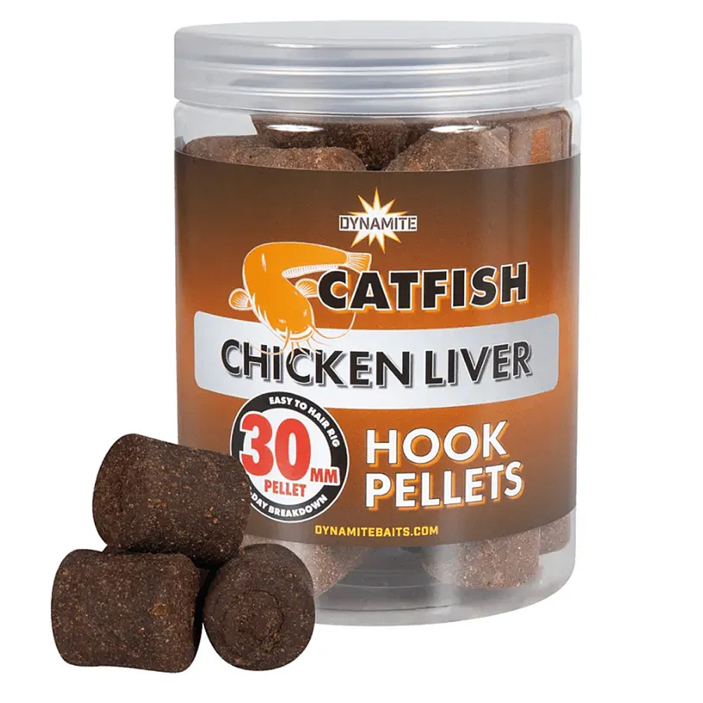 Пелетс Dynamite Baits Catfish Chicken Liver Hook Pellets 30mm