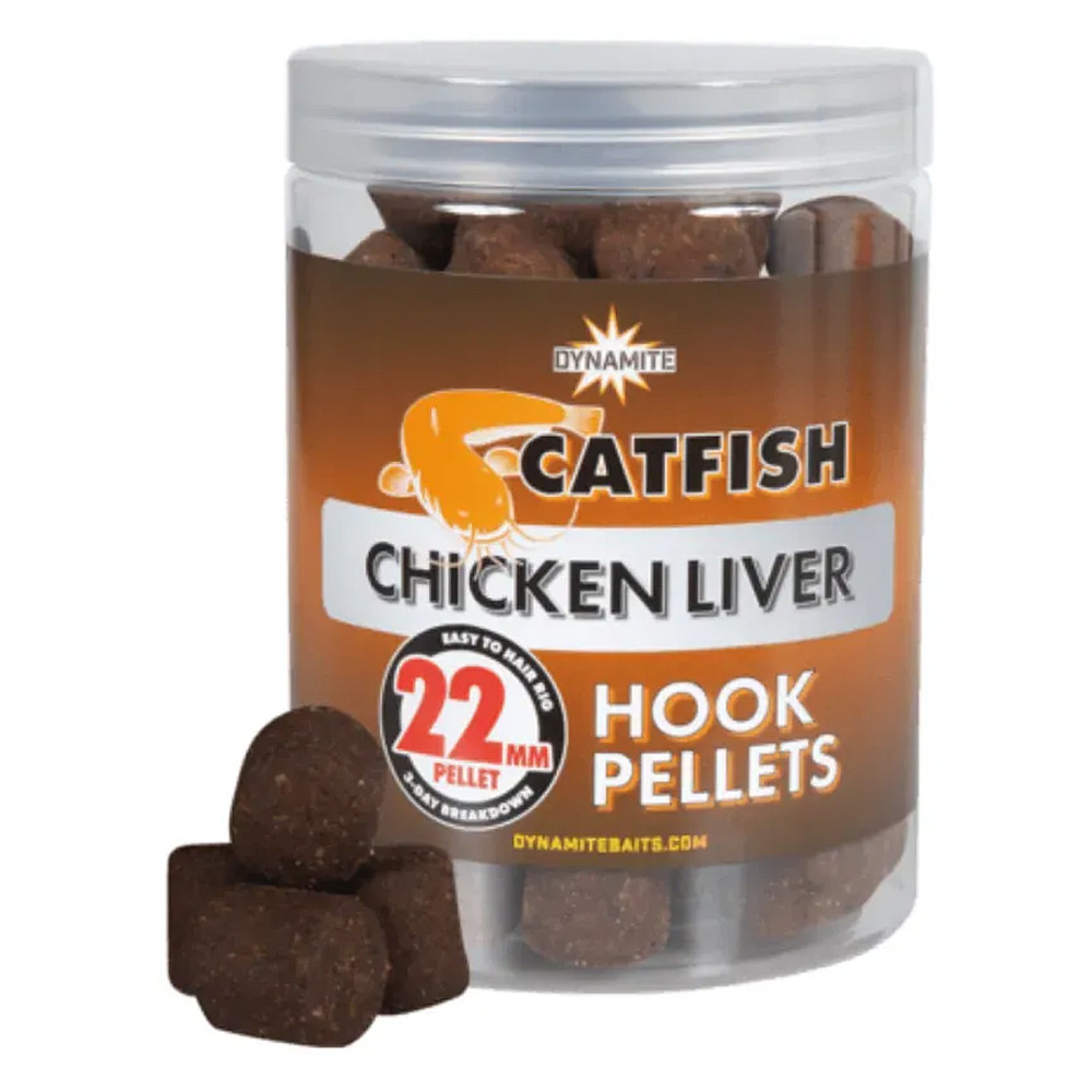Пелетс Dynamite Baits Catfish Chicken Liver Hook Pellets 30mm