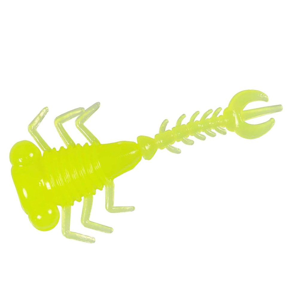 Плаваючий силікон ZMAN Larvaz 1.75" 8pc #Hot Chartreuse