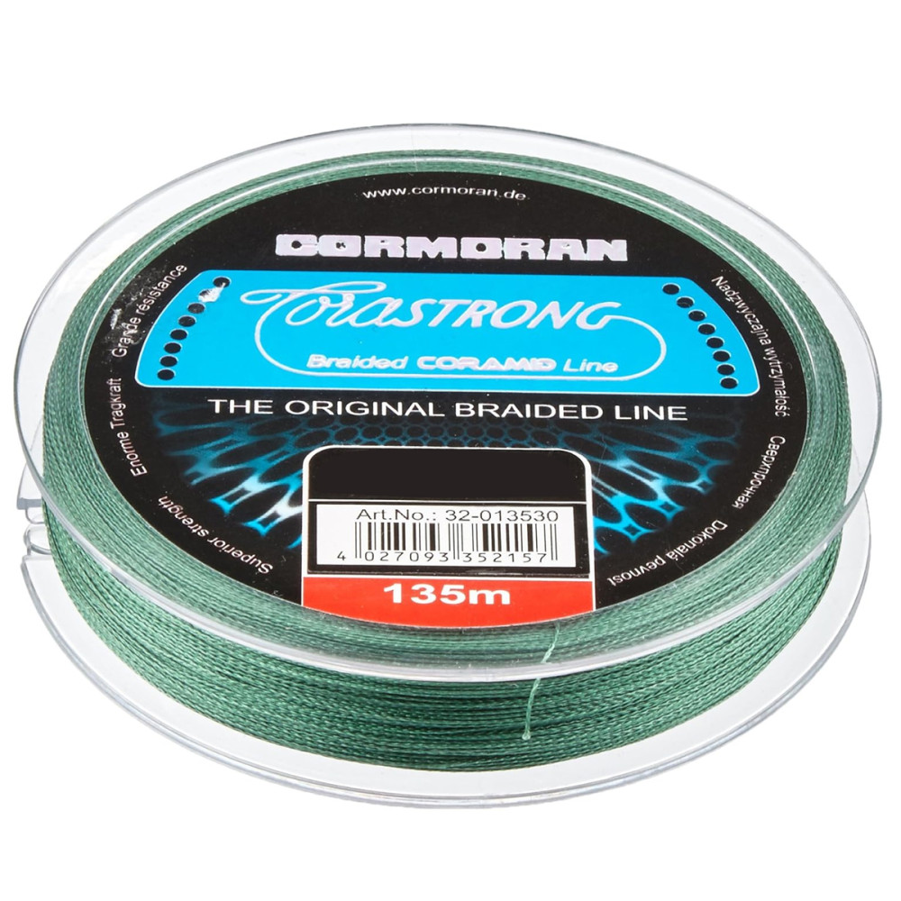 Шнур Cormoran Corastrong Green 135m 6.4kg 0.12mm