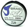 Шнур Daiwa J-Braid X4E 135m Dark Green 5.9kg 0.13mm #1.0