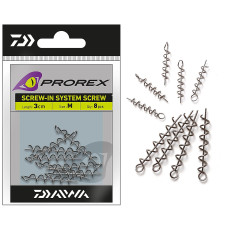 Штопор для силікону Daiwa Prorex Screw-In Screw M 30mm 8pcs