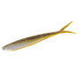 Силікон Big Bite Baits Scentsation Slim Minnow 4" 10pc #Chartreuse/White Laminate
