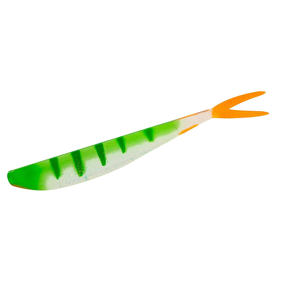 Силікон Big Bite Baits Slim Minnow Painted 4" 6pc #Crazy Melon