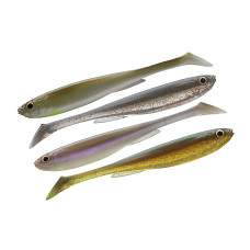 Силікон Daiwa Prorex Slim Shady Nature Set 105mm 8.0g 4pcs #Color Mix 1