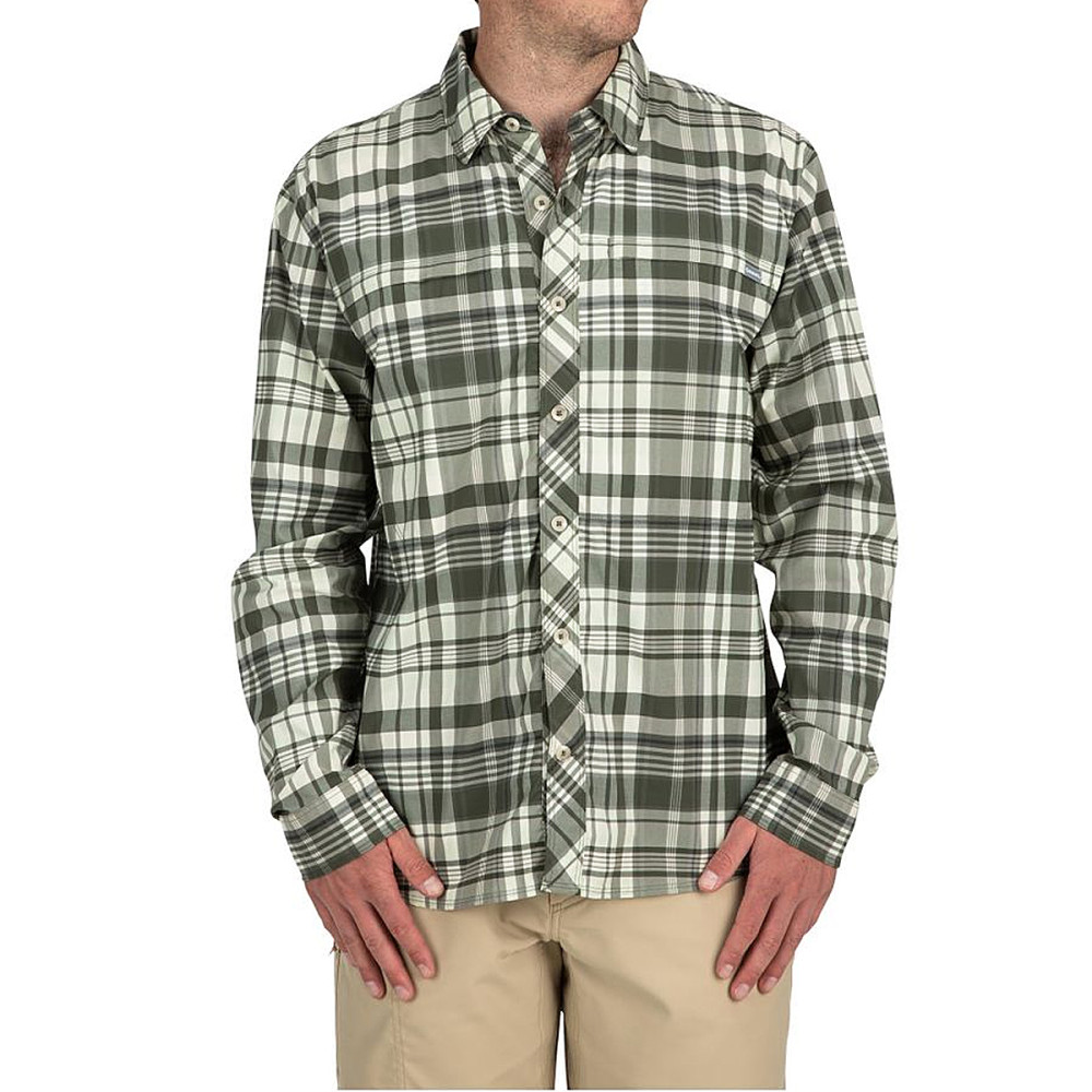Сорочка Simms Bugstopper Shirt Foliage Madras Plaid M