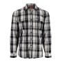 Сорочка Simms ColdWeather Shirt Gunmetal Logan Plaid XL