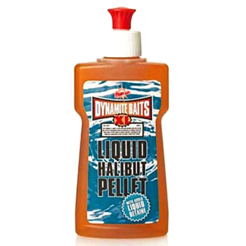 Атрактант Dynamite Baits XL Liquid Halibut Pellet 250ml