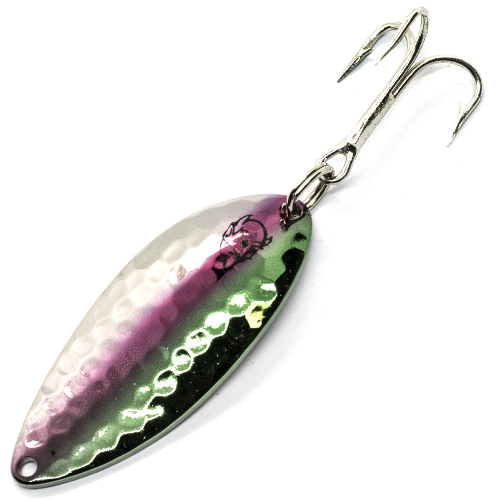 Блешня Dardevle Devle Dog King 65mm 21g #Orange/Green Perch Scale