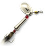 Блешня Dardevle Notangle Spinner 3g #Chartreuse/Green Stripe