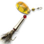 Блешня Dardevle Notangle Spinner 3g #Chartreuse/Green Stripe