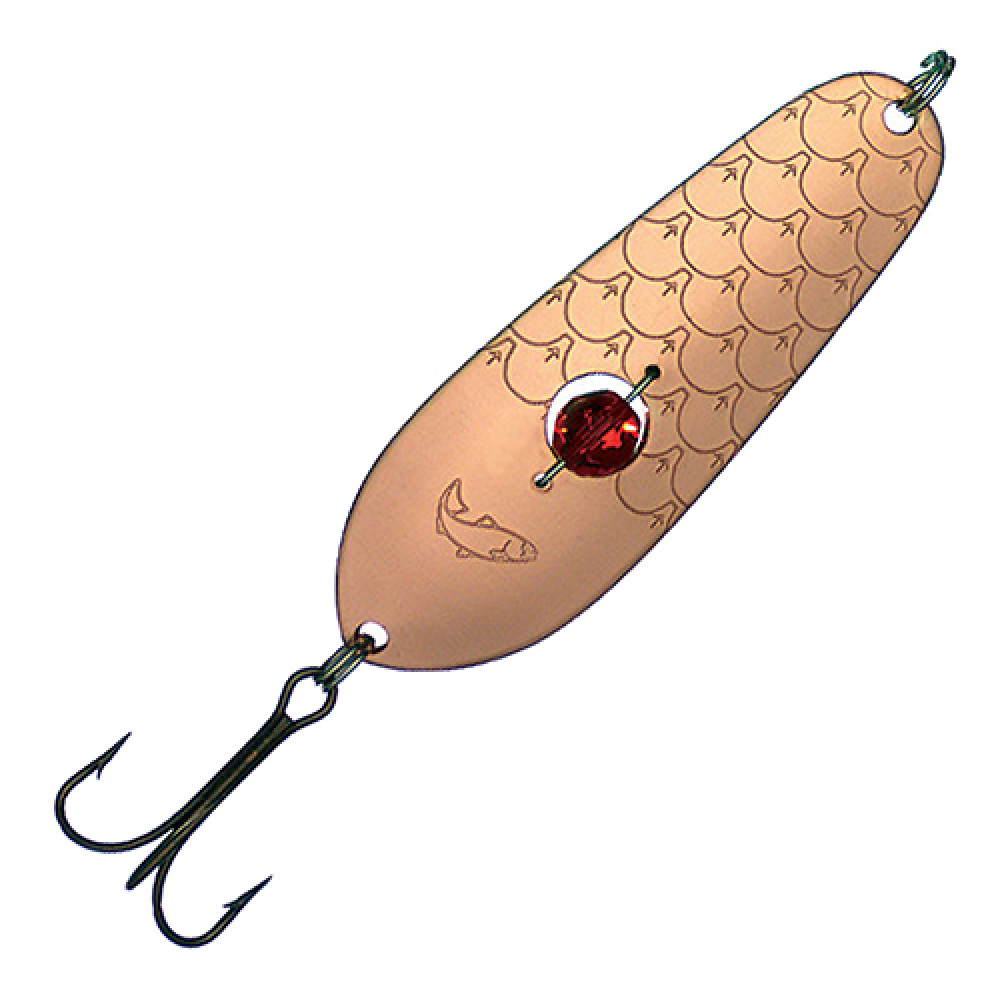 Блешня Kuusamo Rasanen 70mm 20g бусинка #Ye/G/GR-B UV