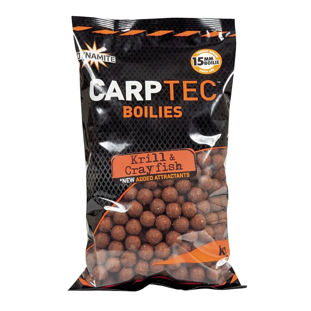 Бойли Dynamite Baits Carp-Tec Krill & Crayfish 15mm 1.8kg