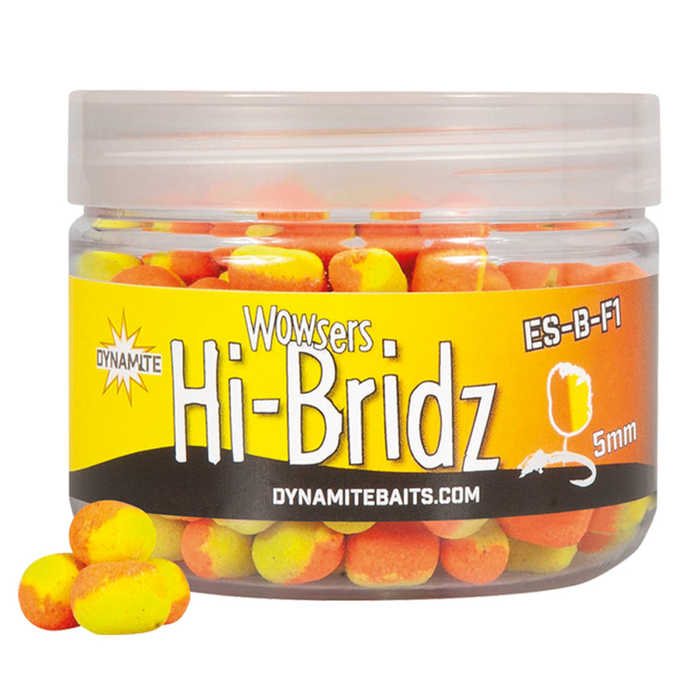 Бойли Dynamite Baits Wowsers Hi-Bridz ES-B-F1 Yellow & Orange 5mm