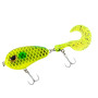 Джерк Fladen Scary tail 18g #Lmegreen grey pattern