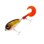 Джерк Fladen Scary tail 18g #Lmegreen grey pattern