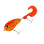 Джерк Fladen Scary tail 18g #Lmegreen grey pattern