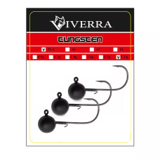 Джигголівка вольфрам Viverra 5,3g #1/0 Black