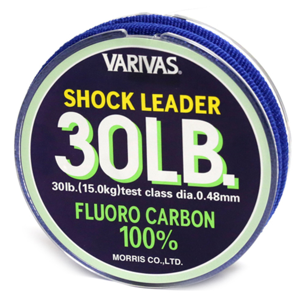 Флюорокарбон Varivas Fluoro Shock Leader 30m 65kg 1.050mm