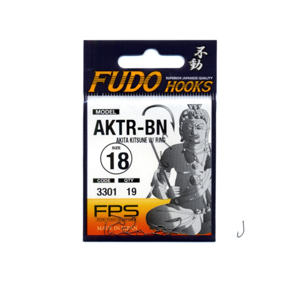 Гачки Fudo Akita Kitsune W/Ring 18