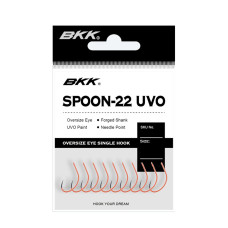 Гачок BKK для блешень Spoon-22 UVO  #2